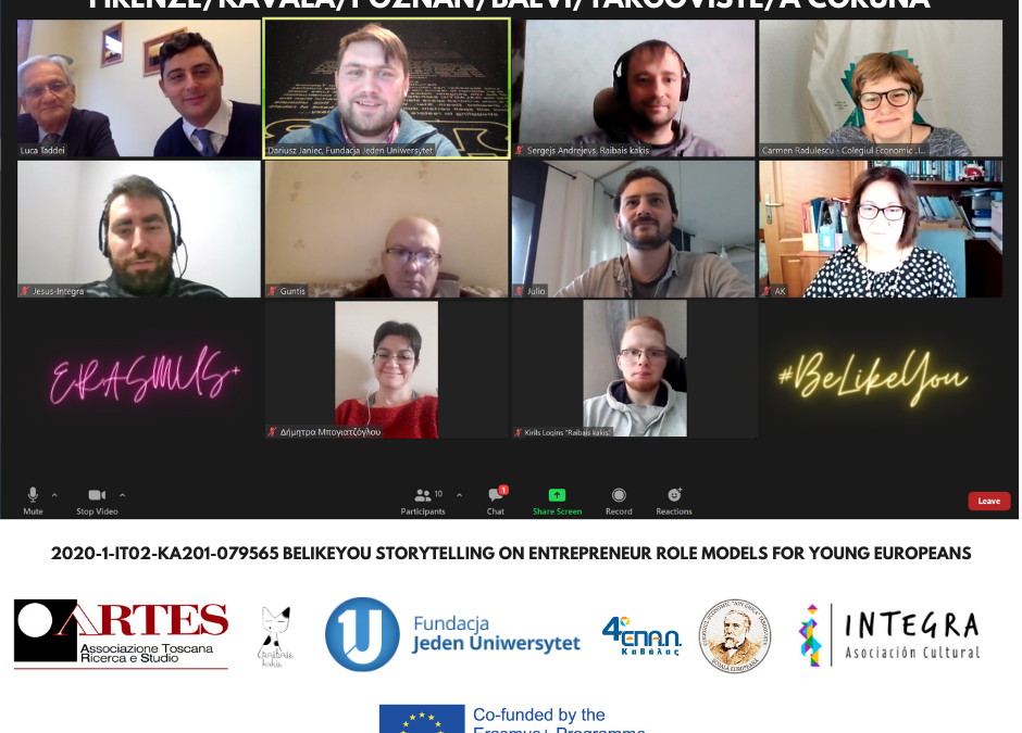BELIKEYOU Online Kickoff Meeting