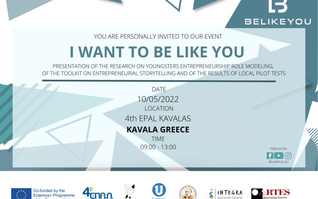 BELIKEYOU EVENT – 10TH MAY 2022 – KAVALA – GREECE